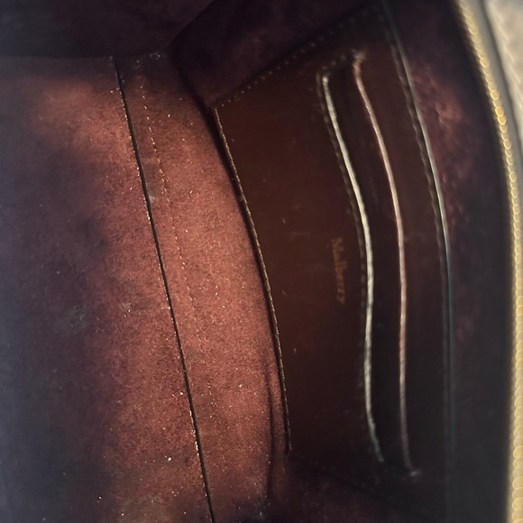 Authentic Mulberry Mini Zipped Bayswater
 Cashmere Taupe Small Classic Grain - Picture 7 of 10